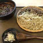 蕎麦さとやま - セイロの合盛りにしました。