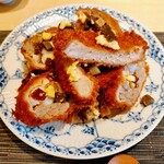 蓬左茶寮 - エビ包カツ