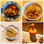 蓬左茶寮 - 味変色々