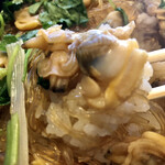 福佐家 - アサリの出汁が染み込んだ美味しいご飯