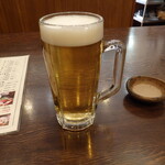 ひろめ寿し - 生ビール