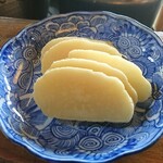 手打そば　おさだ - 香の物