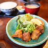 Kurabiatei - 鶏の唐揚げランチ（550円）2021年2月