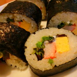 寿司の有甚 - かにかまサラダ巻き