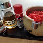 明石食堂 - 備付