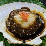 百濟 - ホタテの醤油漬け