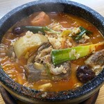 百濟 - ご要望に応じて。骨付き牛カルビクッパ