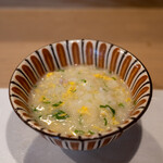 うを徳 - 2021.2 白子雑炊