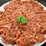 百濟 - びっくりレンコンチヂミ