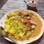 のらまる食堂 - 地中海カレー。