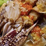 百濟 - 上手く漬かりました。カンジャンケジャン