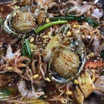 百濟 - 辛いです。海鮮あんかけ蒸し