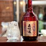 よねさん - 〈2021年03月再訪・94回目〉芋焼酎ロック・・・と頼んだのだけど ・森伊蔵 楽酔喜酒（鹿児島県・森伊蔵酒造）