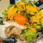 草喰 なかひがし - カラスミ自然薯TKG❤️