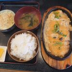 Yume ya - かつとじ定食　430円