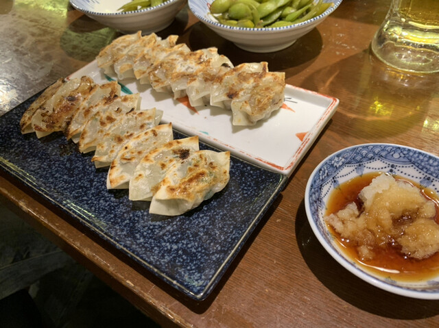 餃子酒場 あめみや 旧店名 餃子屋 チハラ 難波 南海 餃子 食べログ