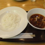 札幌グランドホテルレストラン - 麻婆豆腐かけご飯を「別盛りで　【　２０１２年８月　】