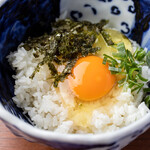 Nakayama egg rice with egg