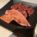 和牛亭 仁 - 上ロース＆ハラミ