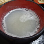 そば切り　飛鳥 - そば湯