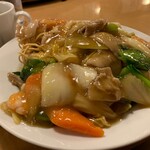 南海飯店 - かたい焼ソバ