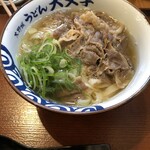 うどん大文字  - 肉うどん