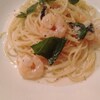 FUMO14番地 - 料理写真:パスタランチ(小エビのバジルクリームソース)