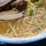 らーめんぐっさん - 麺とスープ