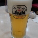 餃子の王将 - 生ビール(中)
