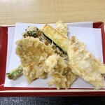 Tempura Shokudou Uotoku - 天ぷら 6種類