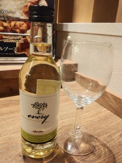 Ootoya - ワイン白メルシャンエブリィ180ml500円