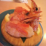 天然赤エビ 280円