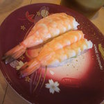 回転寿司 すし丸 - ゆでエビ 120円