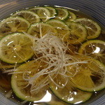 打心蕎庵 - 2012/8 すだちそば