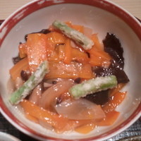 帰燕 - 揚げ鯖の餡かけ