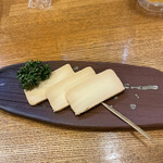 居酒屋山さん - クリームチーズの味噌漬け