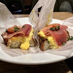 Italian Kitchen VANSAN - イタリア産生ハム＆スクランブルエッグトーストサンドモーニング429円