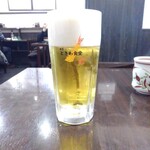 ときわ食堂 - 生ビール