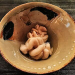 冨久屋 - 真鱈の白子、はまぐりの出汁