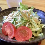 森のハンバーグ工房 ゆみさんち - 日替わりランチのサラダ