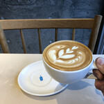 ブルーボトルコーヒー - 『Cafe latte ブレンド￥520』
