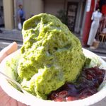 QQ屋台屋 - 抹茶あずき雪の氷（600円）♥