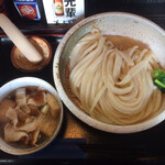 日炉勢 - 肉汁うどん(麺大盛)  780円