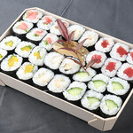 細巻き盛り合わせ(5本)