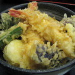 Izumo Soba Dandan - セットのミニ天丼　