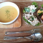 アンデルセン 天満屋緑井店 - サラダとスープ