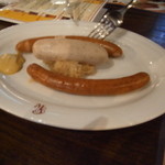 ソーセージ3種盛り合わせ