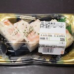 寿司丸忠 - 料理写真:えび押寿司（ハーフ）　345円