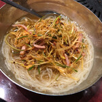 焼肉酒家 てっしん。 - ネギ冷麺