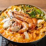 海鲜Sundubu jjigae